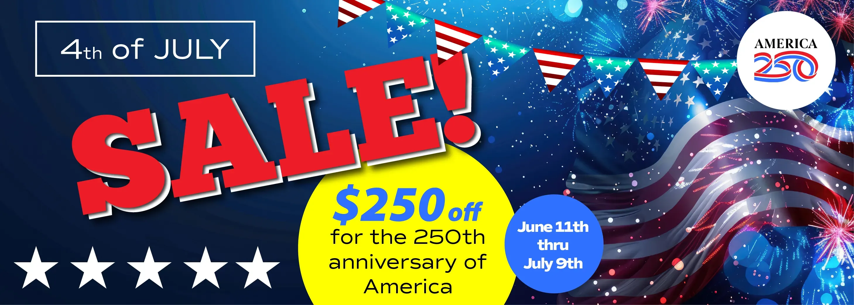 4th Of July Sale! 